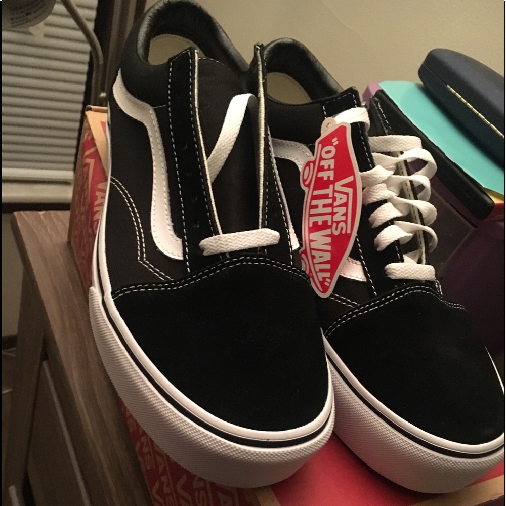 Old Skool platform vans